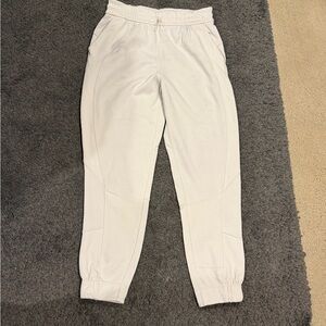 Lululemon cream softstreme Jogger Pants